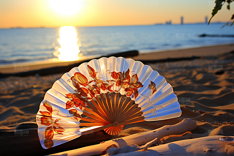 夏至夏天氛围素材