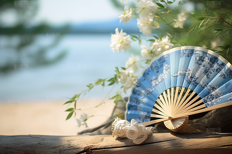 夏至高清清凉解暑素材