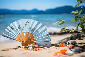 夏至氛围元素素材