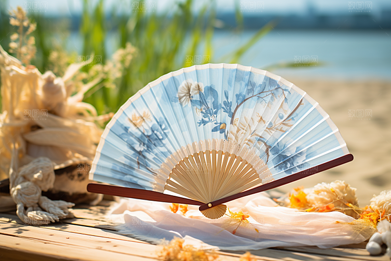 夏至初夏清凉解暑素材