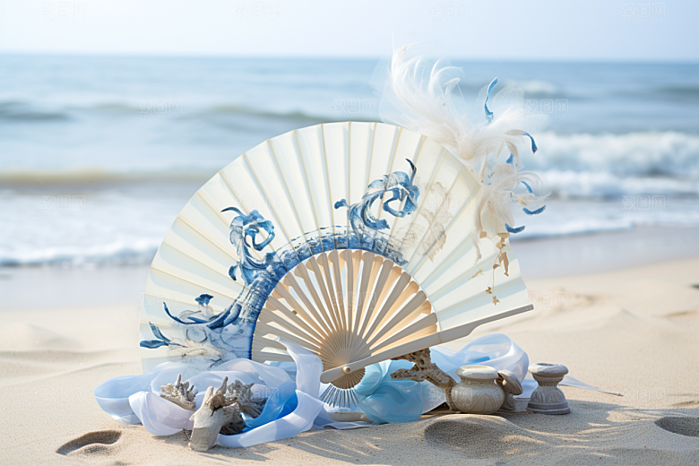 夏至元素夏天素材