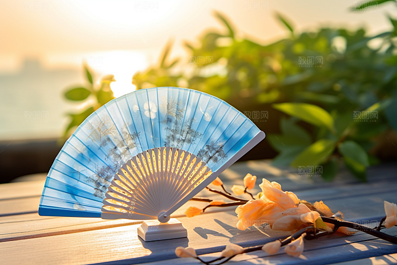 夏至夏天氛围素材