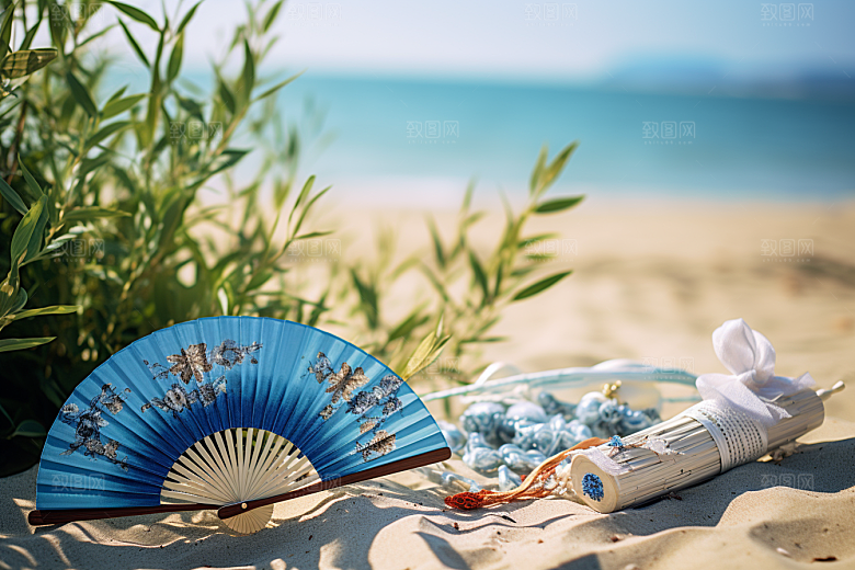 夏至氛围高清素材