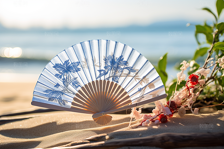 夏至清新夏天素材