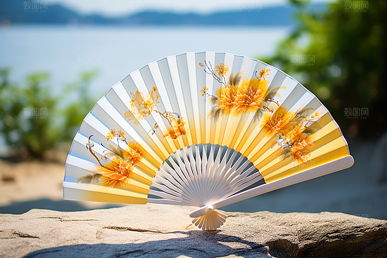 夏至清新夏天素材