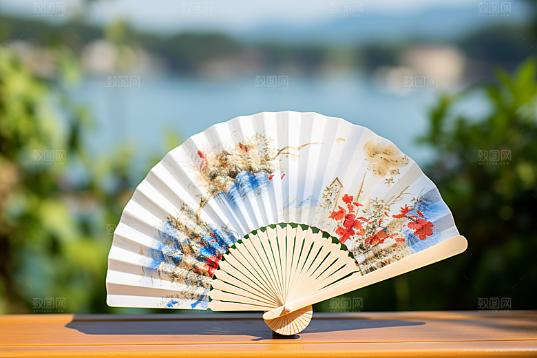 夏至夏天清新素材