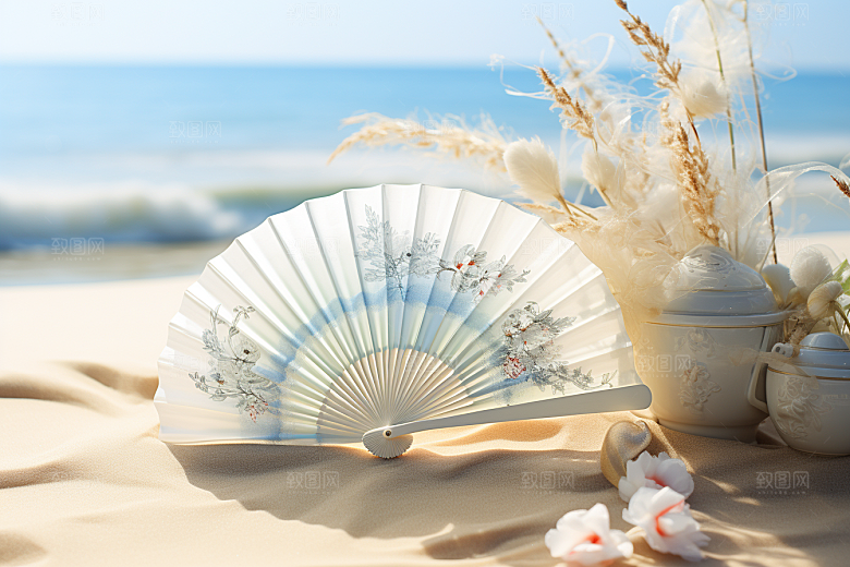 夏至初夏清凉解暑素材