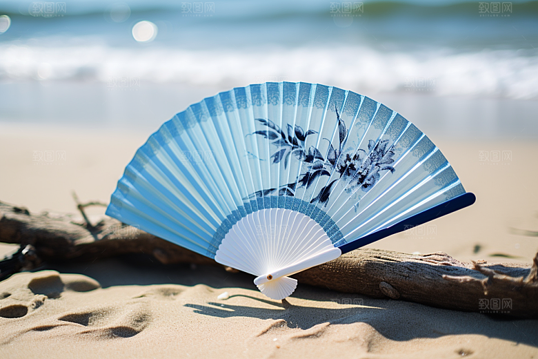 夏至清凉解暑元素素材