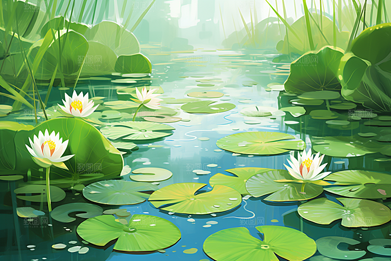 夏至初夏自然素材