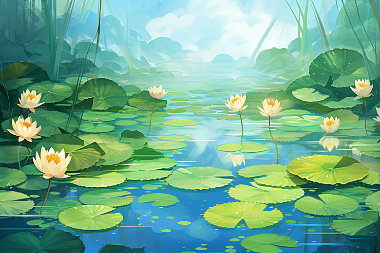 夏至高清夏天素材