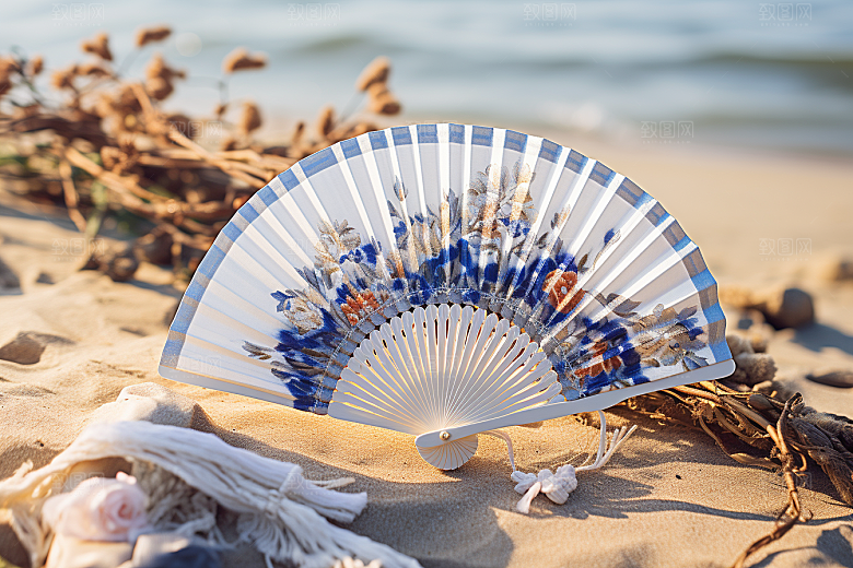 夏至清新元素素材