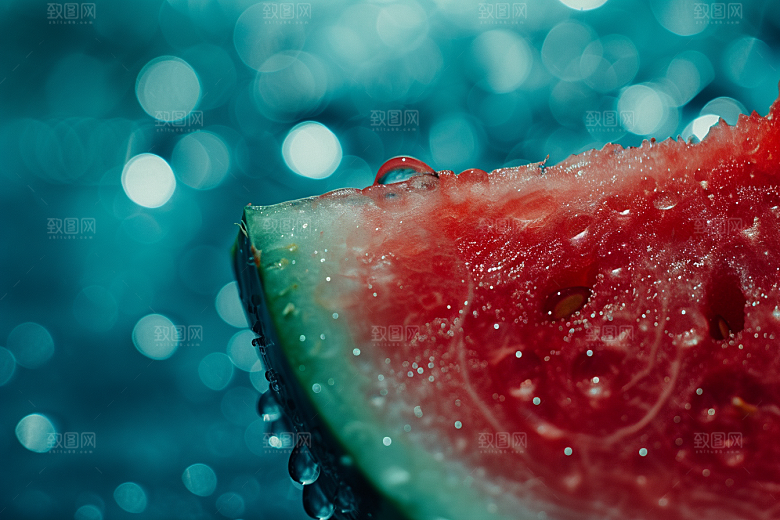西瓜水果美食清新
