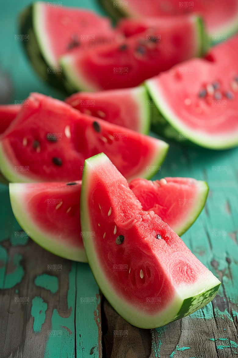 西瓜水果美食夏季