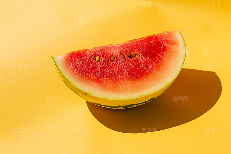 西瓜水果立夏清新