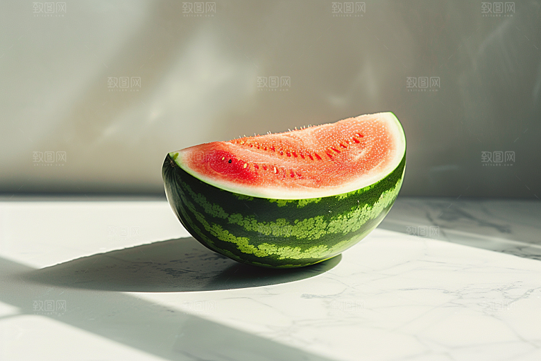 西瓜水果仲夏清新
