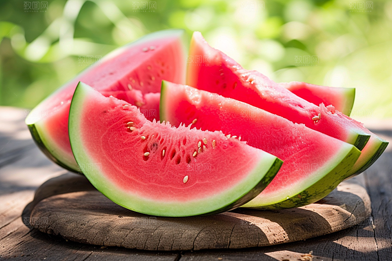 西瓜水果夏季立夏