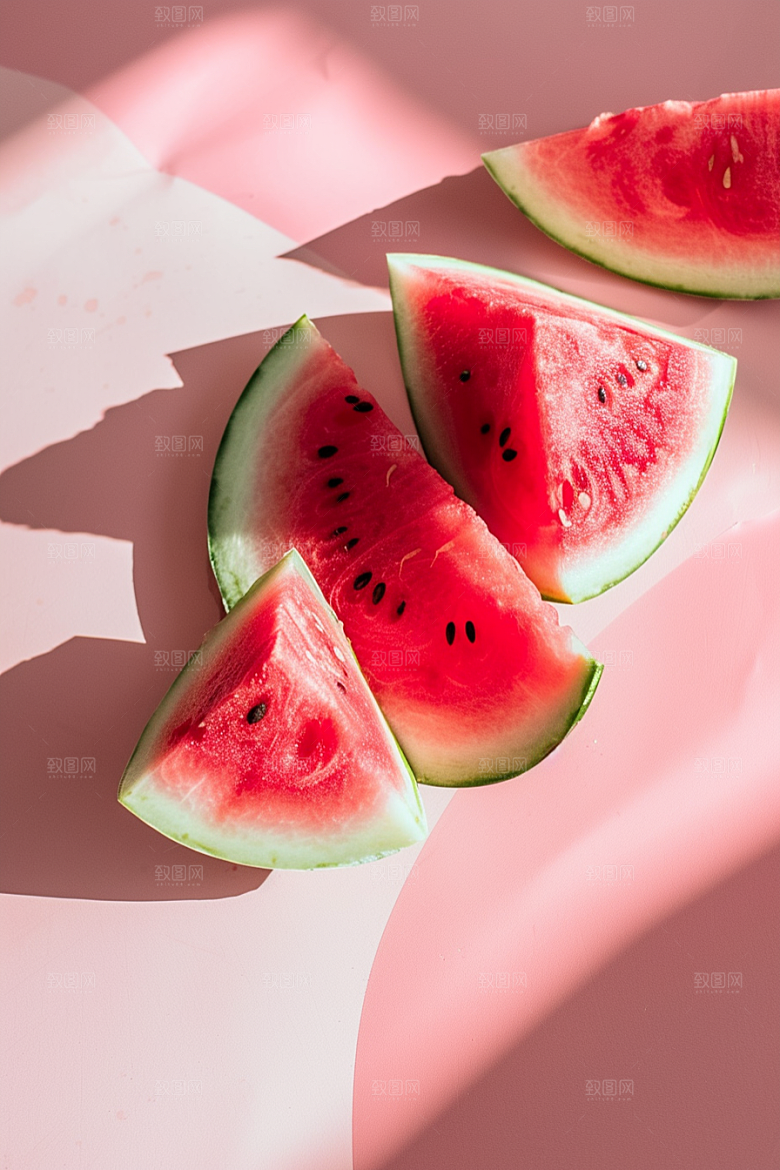 西瓜水果夏天夏季