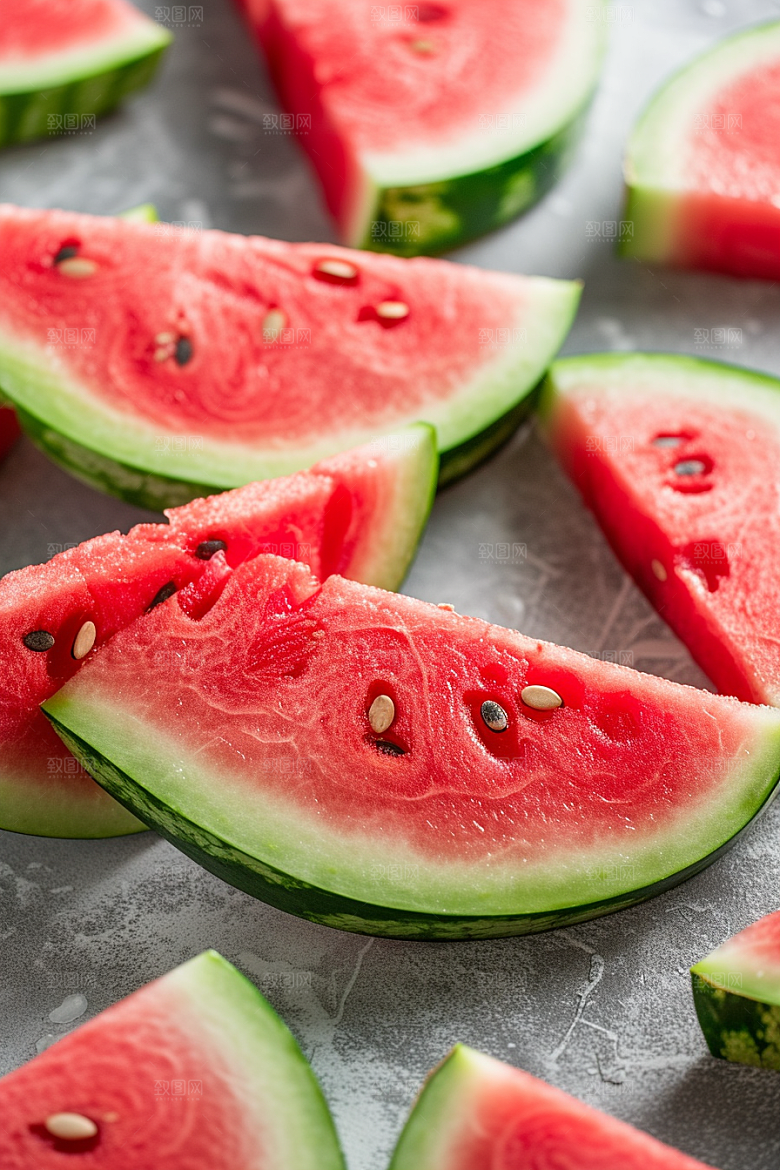 西瓜水果夏季立夏