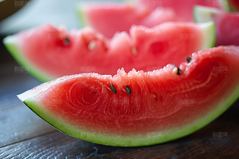 西瓜水果夏季清新