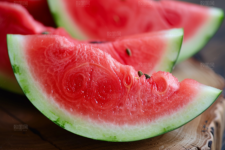 西瓜水果夏天摄影图