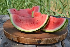 西瓜水果清凉夏季