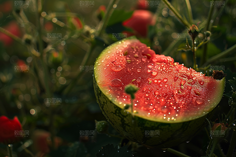 西瓜水果清凉美食