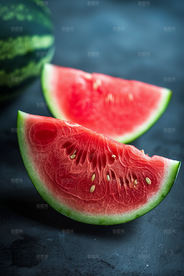 西瓜水果美食夏季