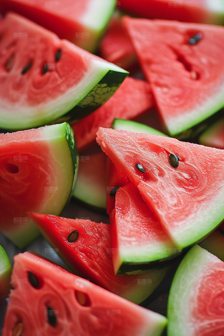 西瓜水果美食夏季
