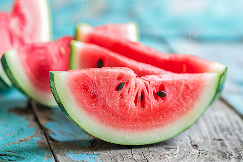 西瓜水果夏季高清