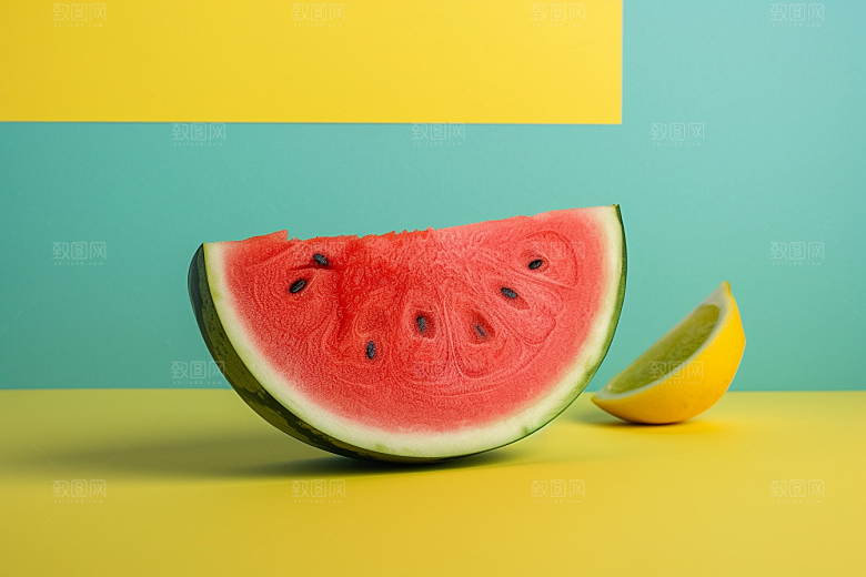 西瓜水果夏季立夏