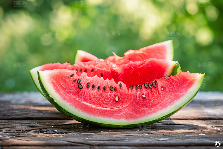 西瓜水果立夏清新