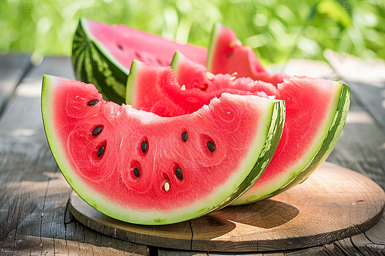 西瓜水果仲夏清新