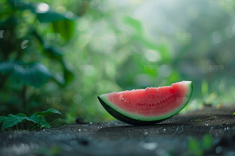 西瓜水果仲夏清新