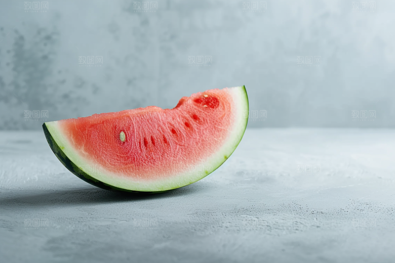 西瓜水果夏季摄影图