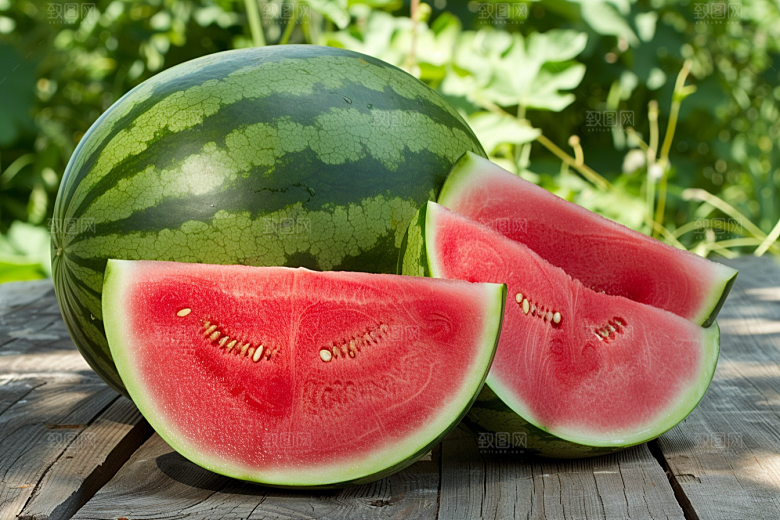 西瓜水果美食夏季