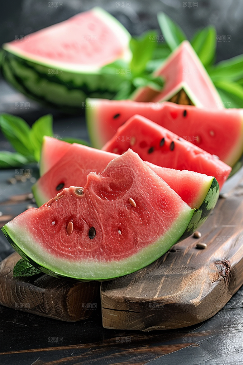 西瓜水果清凉立夏