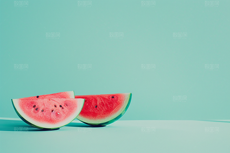 西瓜水果高清摄影图