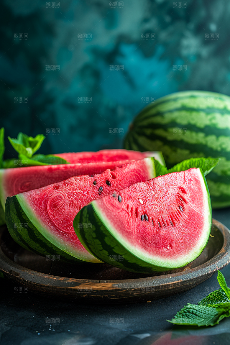 西瓜水果仲夏立夏
