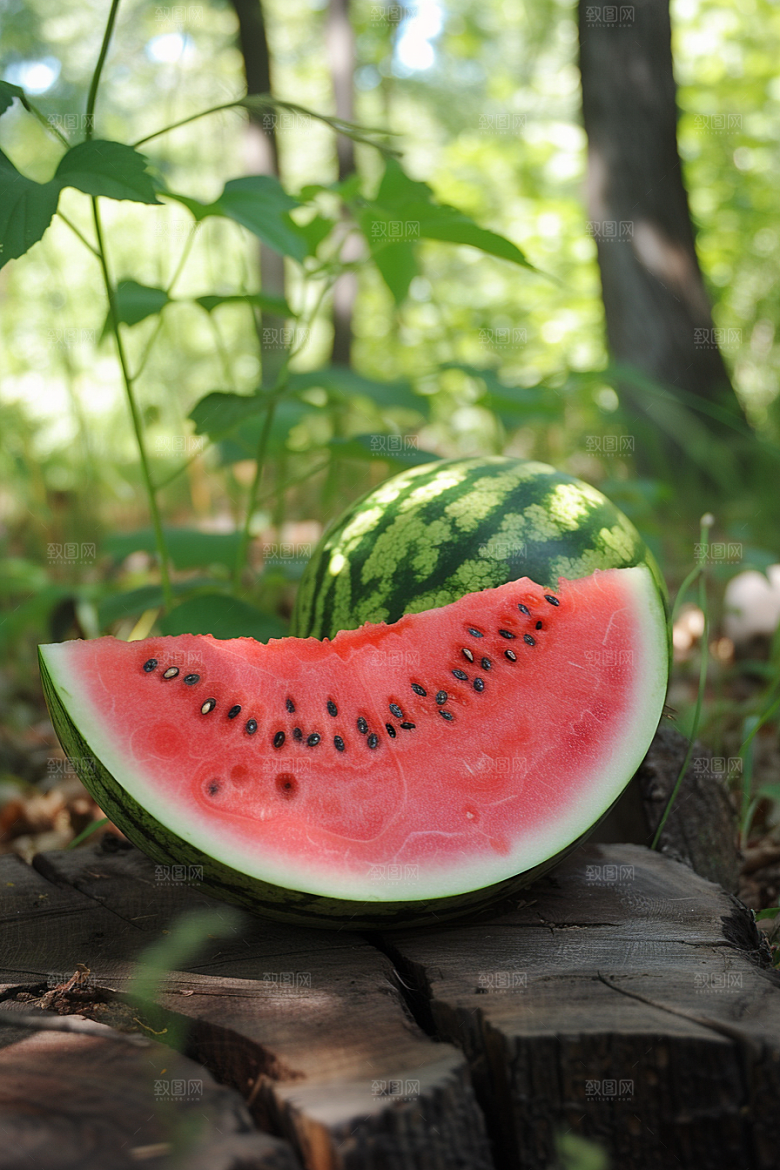 西瓜水果仲夏自然