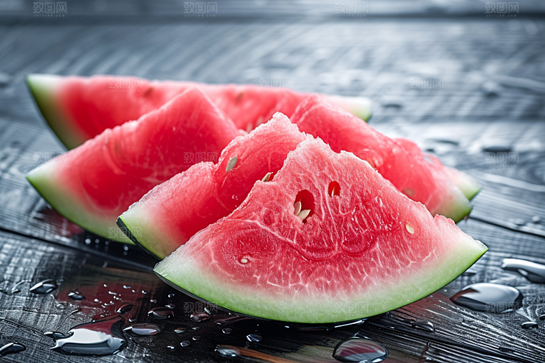 西瓜水果夏天高清