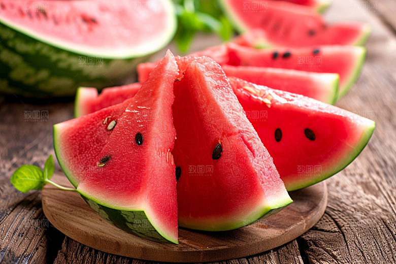 西瓜水果仲夏夏季