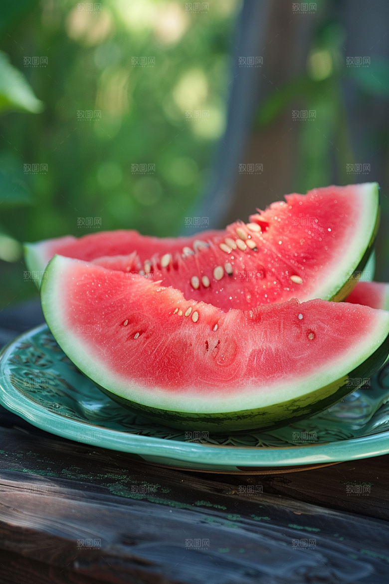 西瓜水果美食立夏