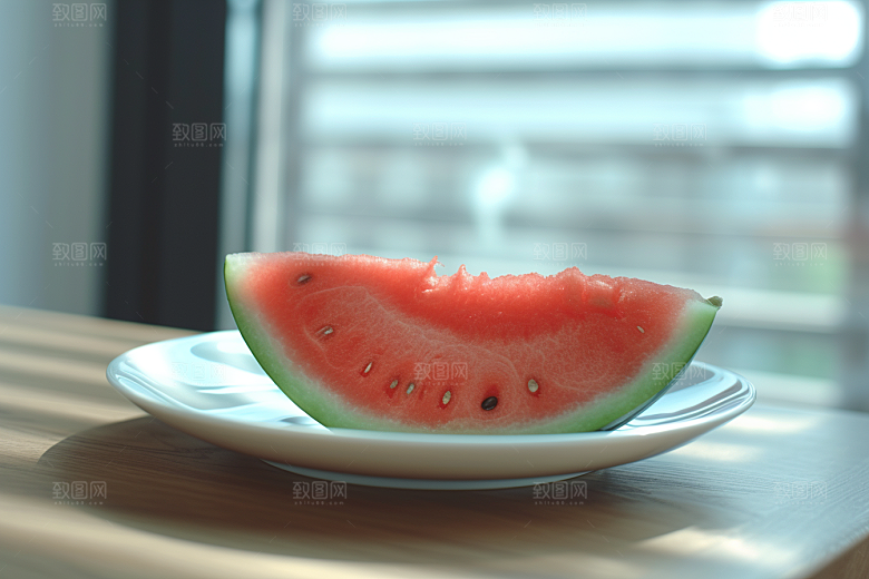 西瓜水果美食夏天