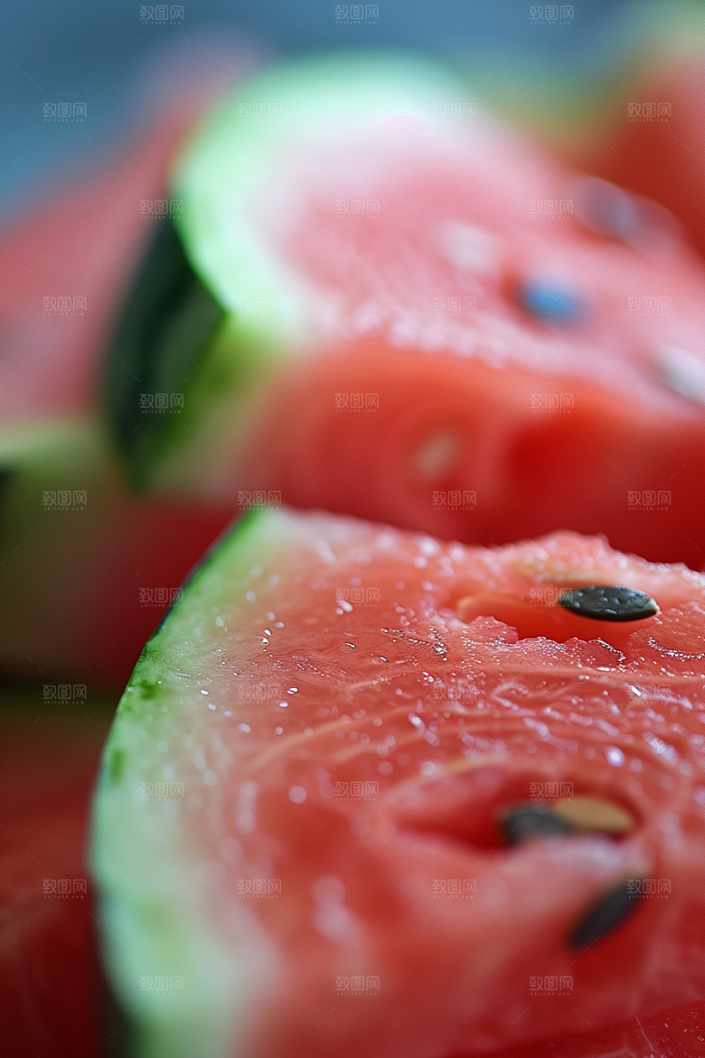 西瓜水果美食夏季