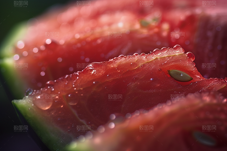 西瓜水果夏季夏天