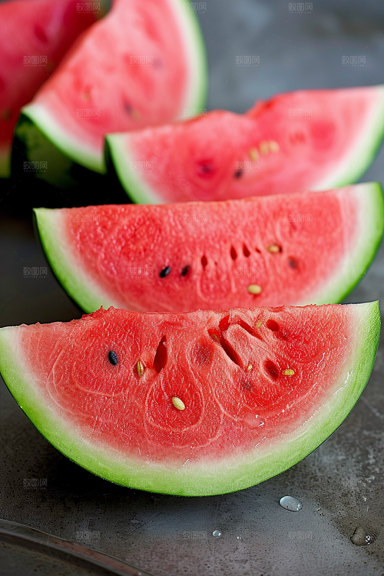 西瓜水果夏天高清