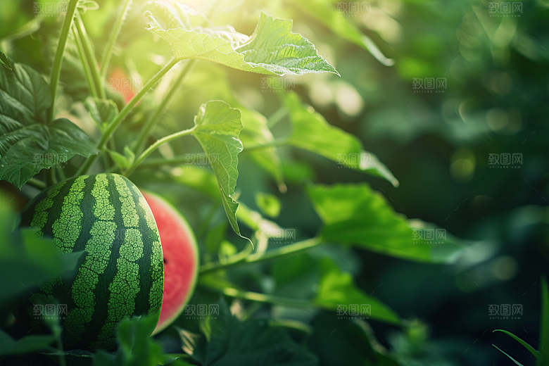 西瓜水果清凉立夏