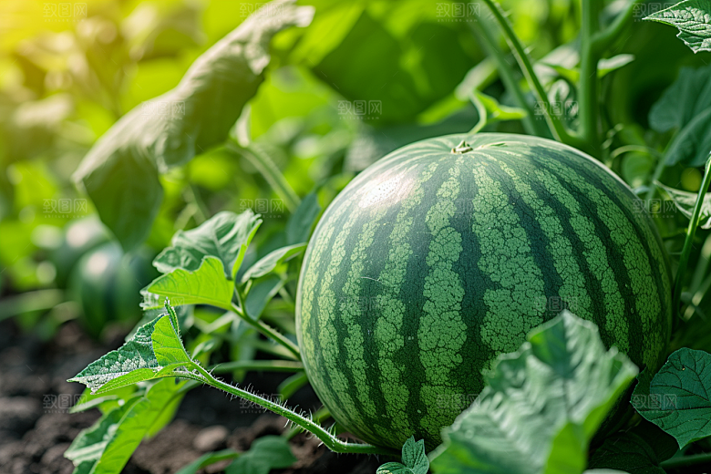 西瓜水果美食夏天