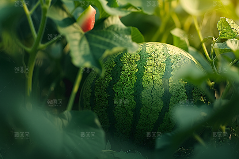 西瓜水果立夏夏季