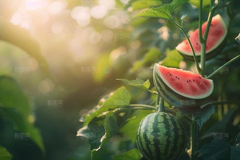 西瓜水果高清夏季